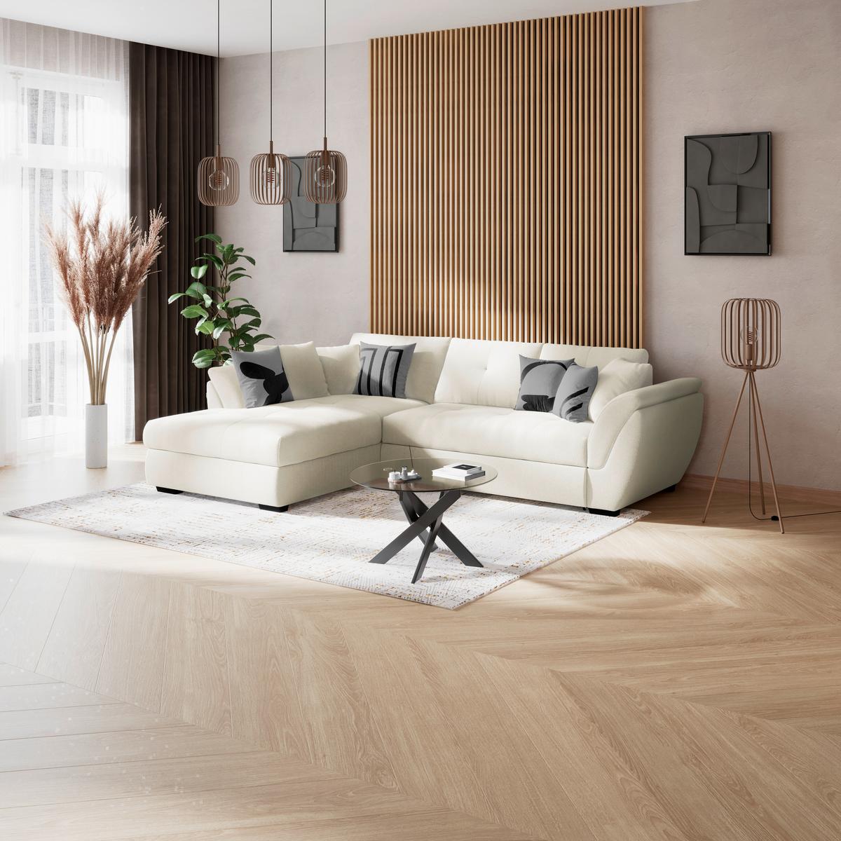 Coltar BERISSO NEW - gri, Konventionell, textil (187/278cm) - Ondega