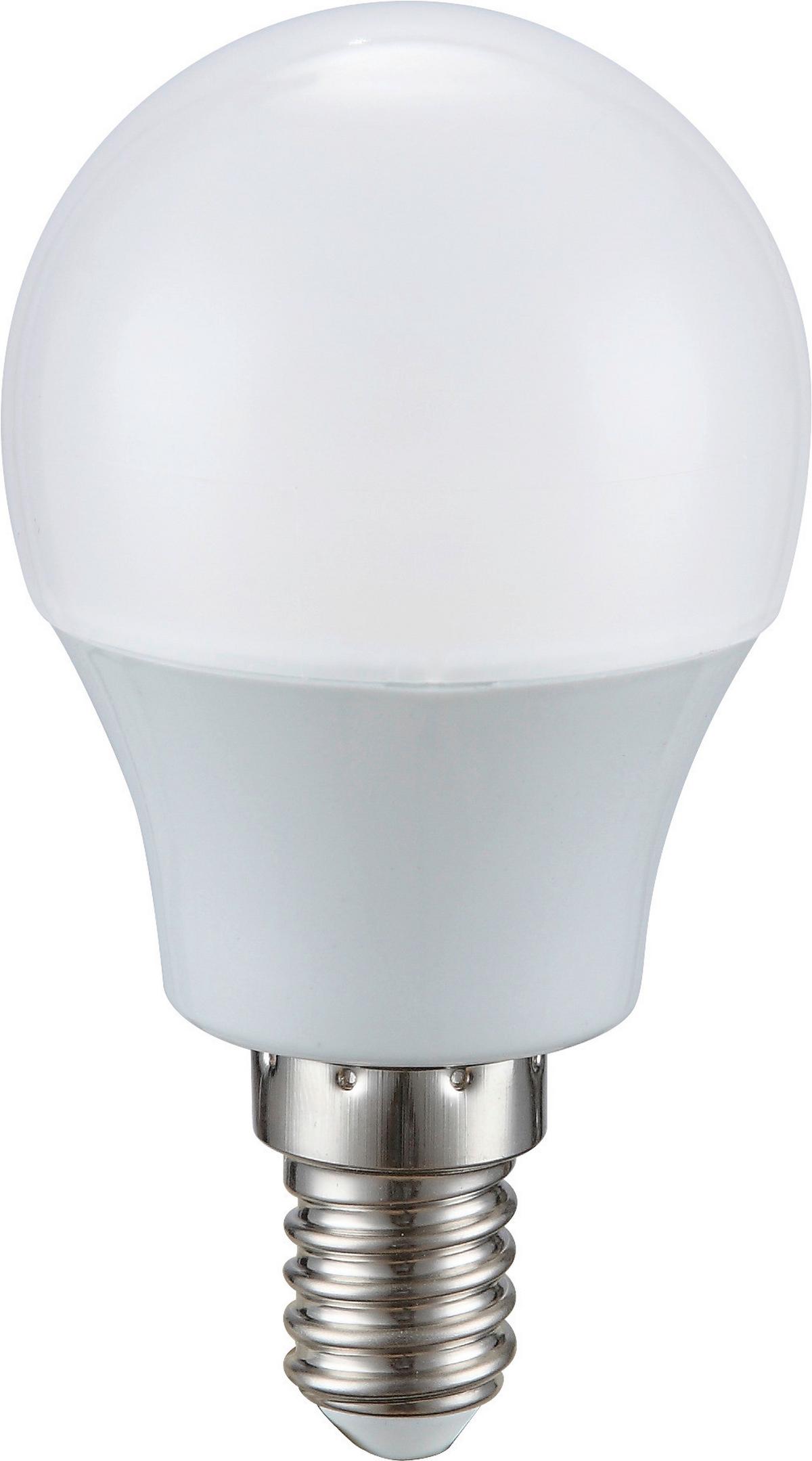 LED-Leuchtmittel max. 3 Watt, 5er Set - Weiß, Kunststoff (4,5/7,9cm) - Mömax