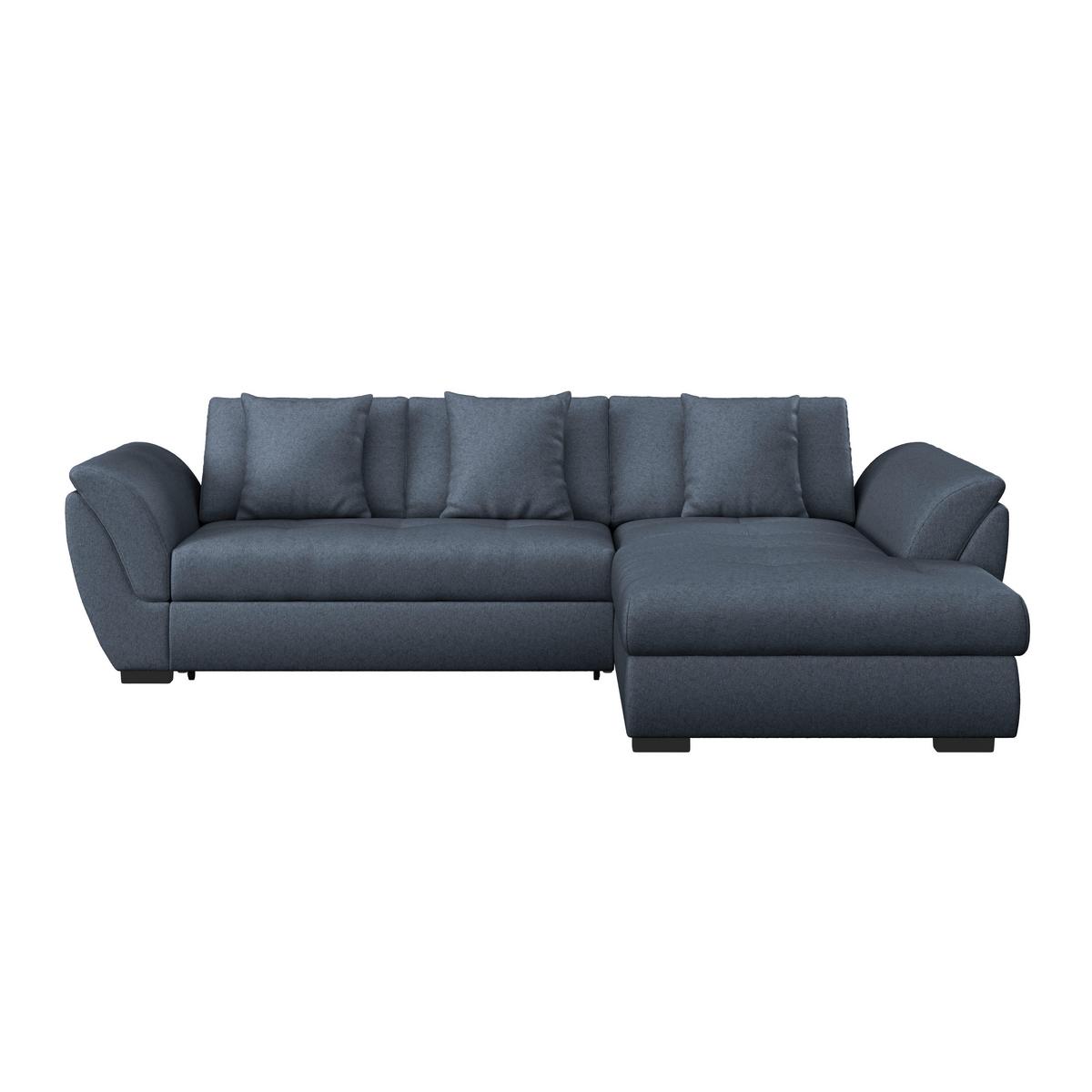 Coltar Berisso - albastru închis, Design, textil (278/187cm) - Mömax