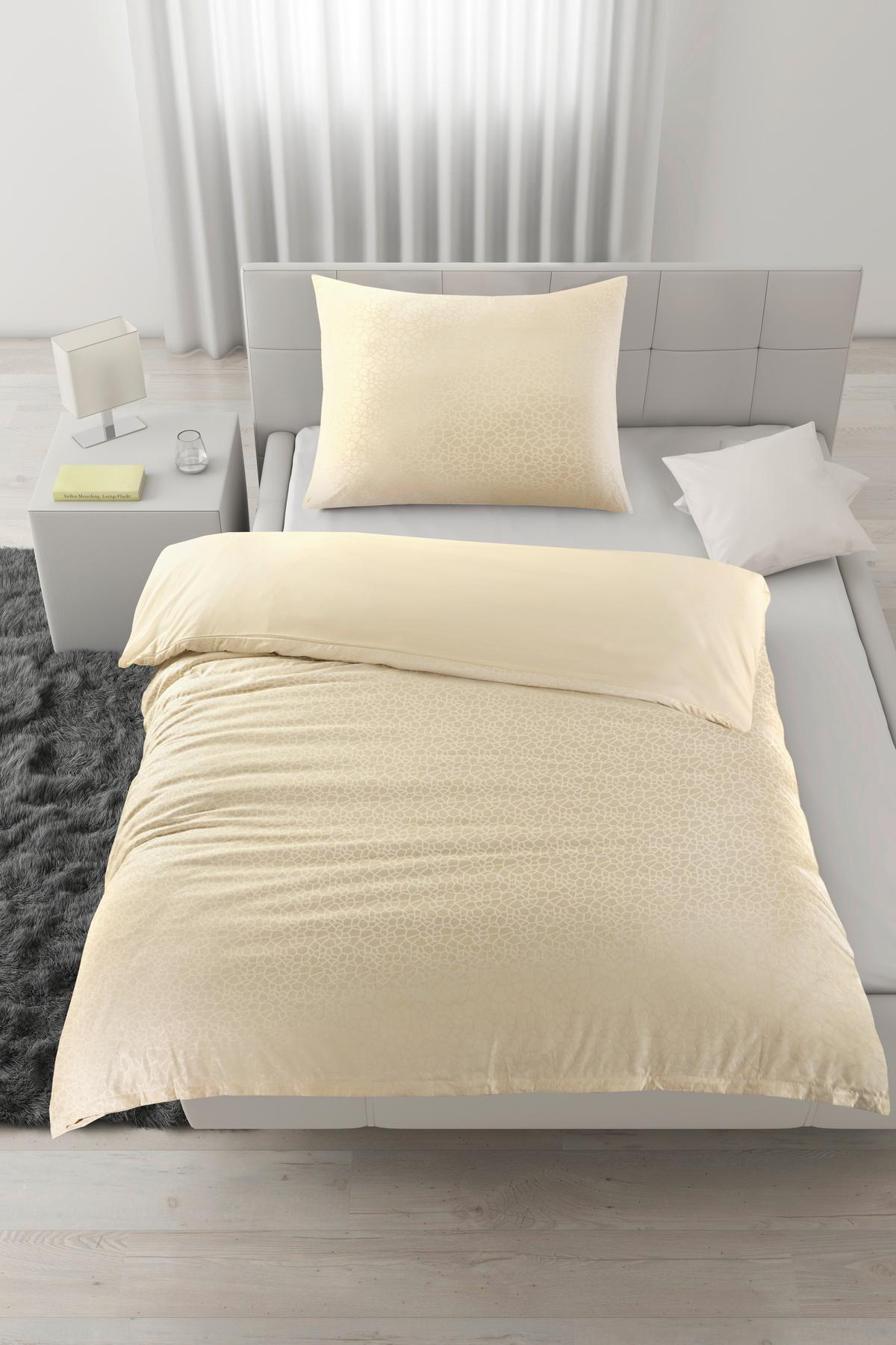 Lenjerie de pat Animal Neu cca. 140x200/50x70 cm - bej, Konventionell, textil (140/200cm) - Mömax