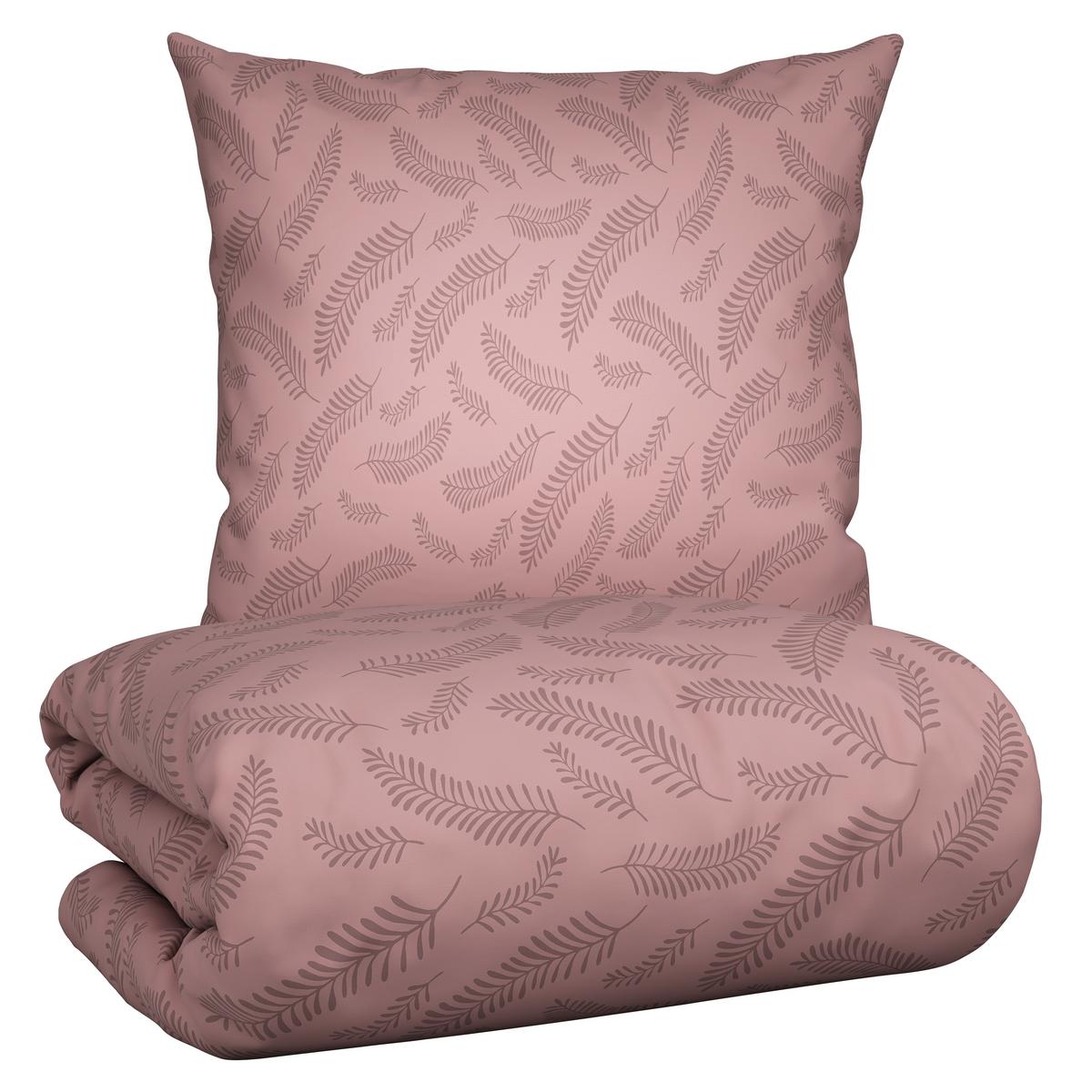 BETTWÄSCHESET FERNS XXL - Mauve, Modern, Textil (200/210cm) - Mömax