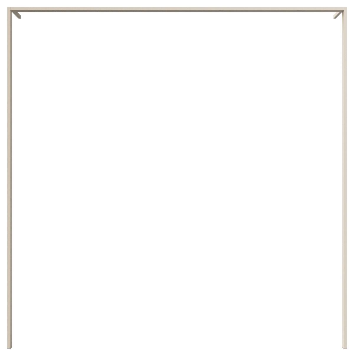 Passepartout Briona Champagnerfarben - Champagner, KONVENTIONELL, Holzwerkstoff (230cm) - Premium Living