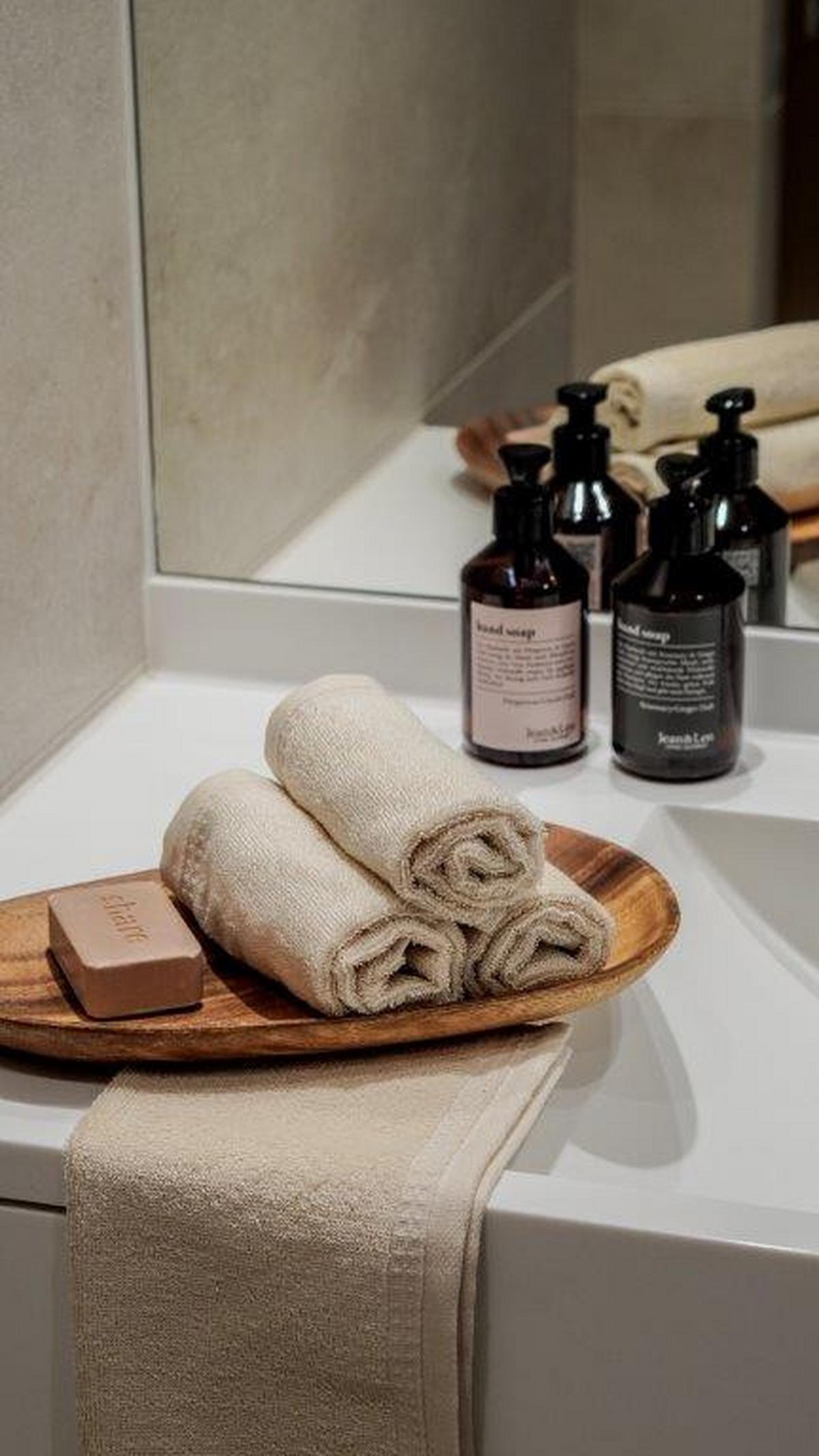 Törölköző Detox Time - rózsaszín, Basics, textil (67/140cm) - Vossen