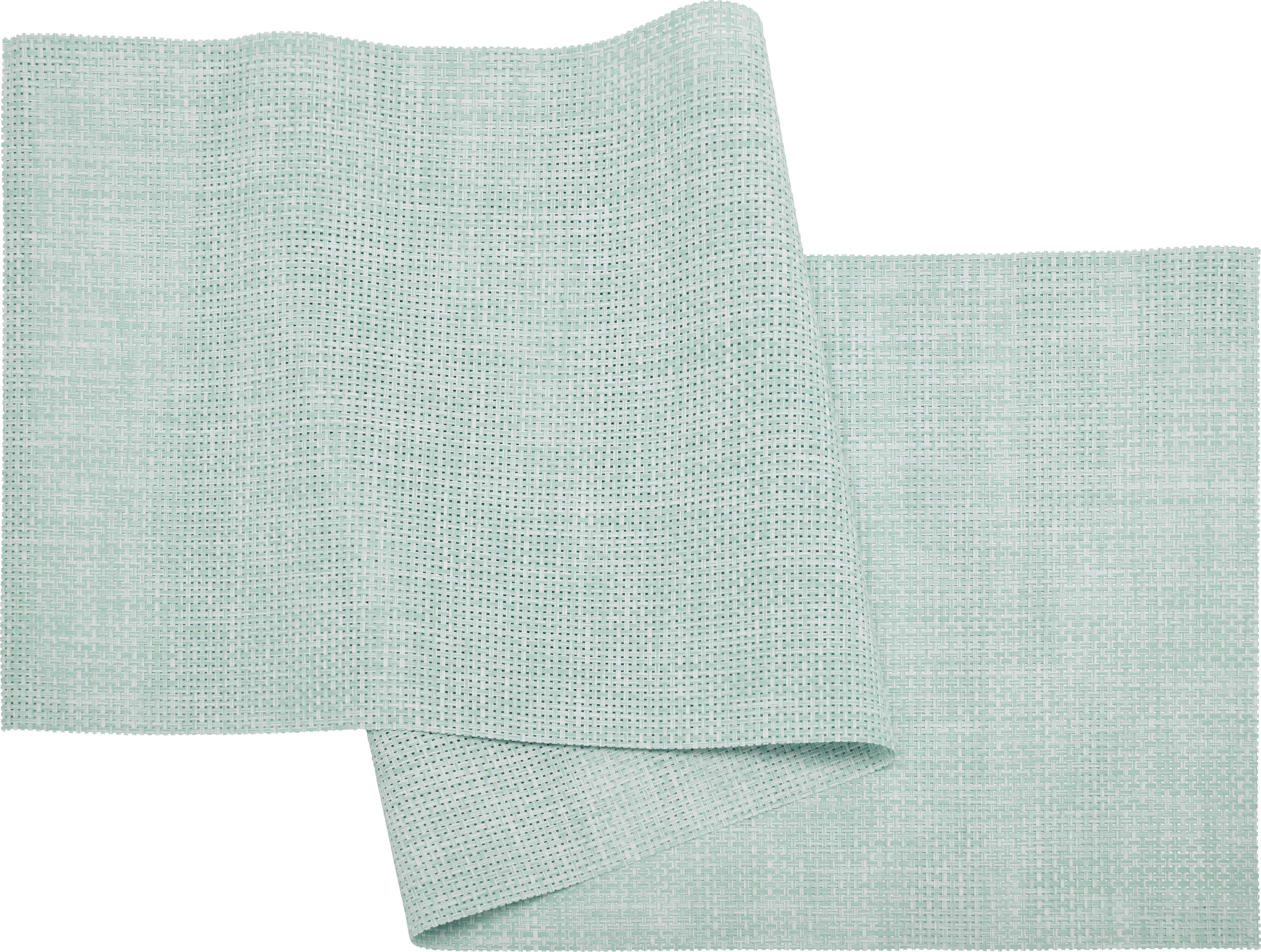 Traversă de masă Stefan - verde mentă, plastic (45/150cm) - Modern Living