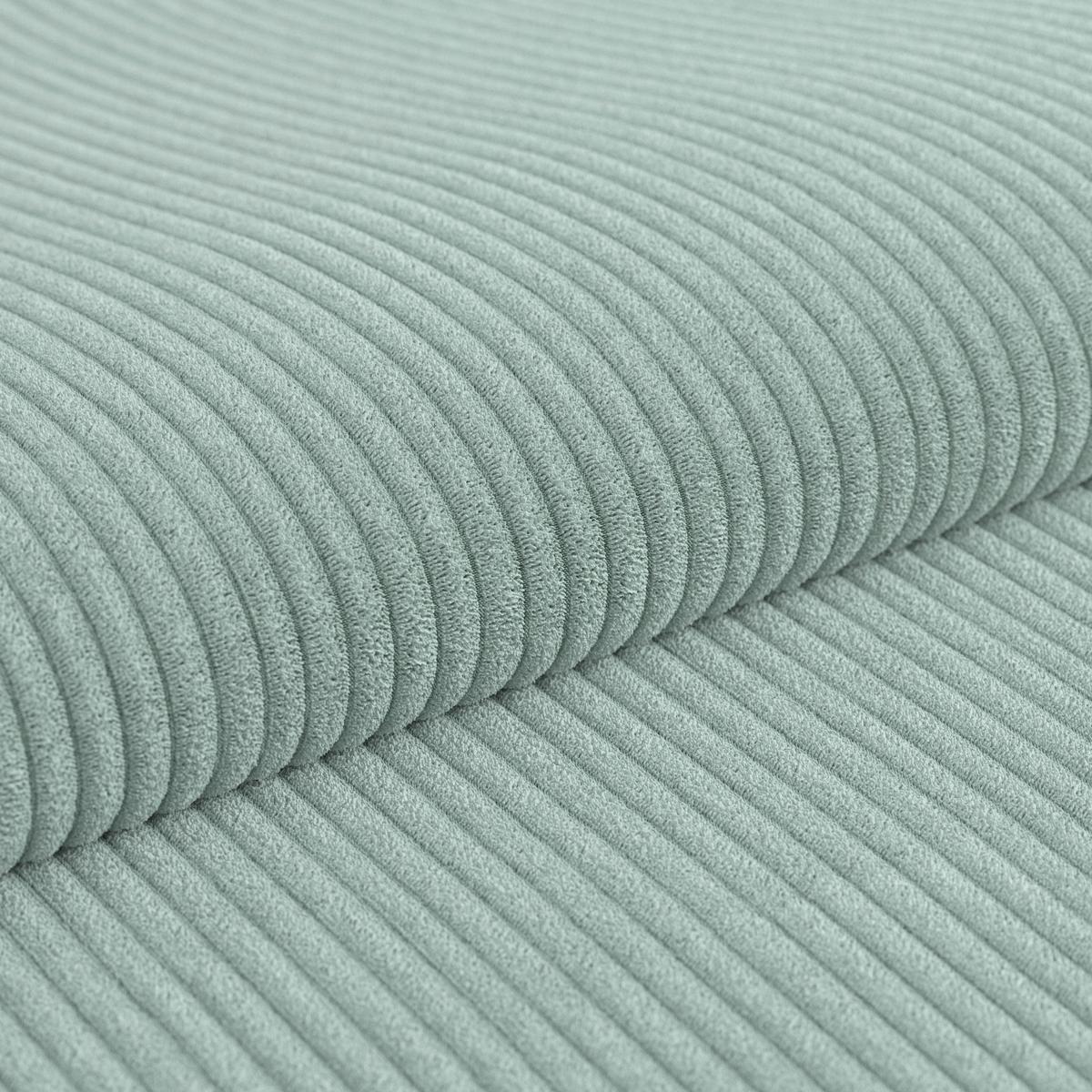 Kutna Garnitura Veni - sivo-zelena/crna, Moderno, tekstil (272/210cm) - Modern Living