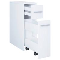 Unterschrank Zalo ca. 20x61x45 cm Weiß - Weiß/Grau, MODERN, Holzwerkstoff/Kunststoff (19,9/61,4/45cm) - MID.YOU