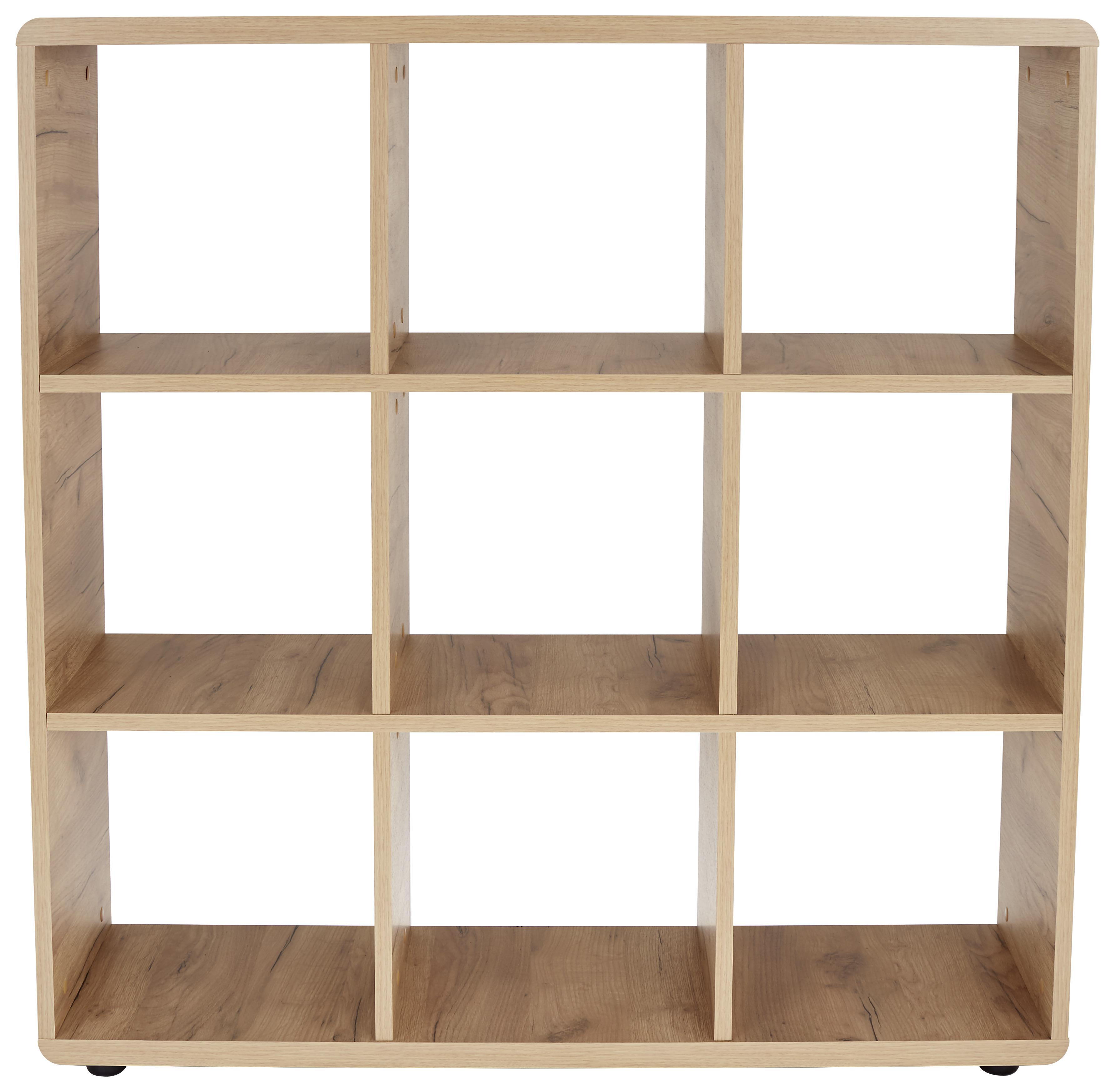 Etajeră Fontana FTR01 - culoare lemn stejar, Modern, material pe bază de lemn (108,8/110,2/35cm) - Modern Living