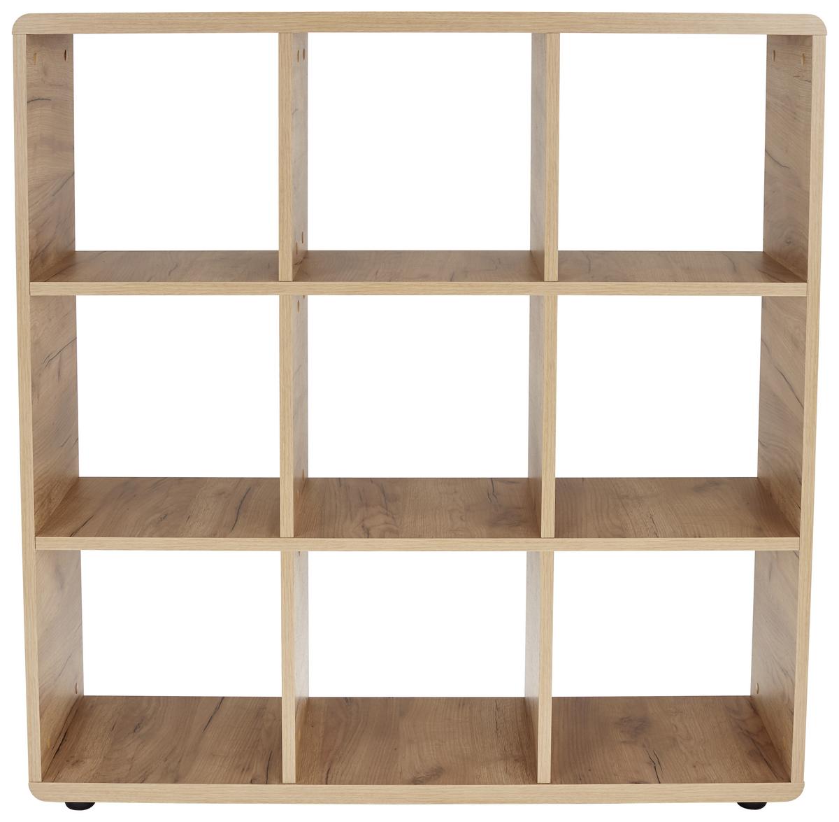 Etajeră Fontana FTR01 - culoare lemn stejar, Modern, material pe bază de lemn (108,8/110,2/35cm) - Modern Living