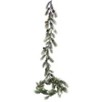 GIRLANDA CHOINKOWA 256337GNW - zielony, Basics (180cm)