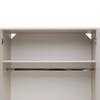 GARDEROB MED GÅNGJÄRNSDÖRRAR DUNE 5 -EXKLUSIV- - kashmir, Modern, metall/trämaterial (135/197/55cm) - Mömax