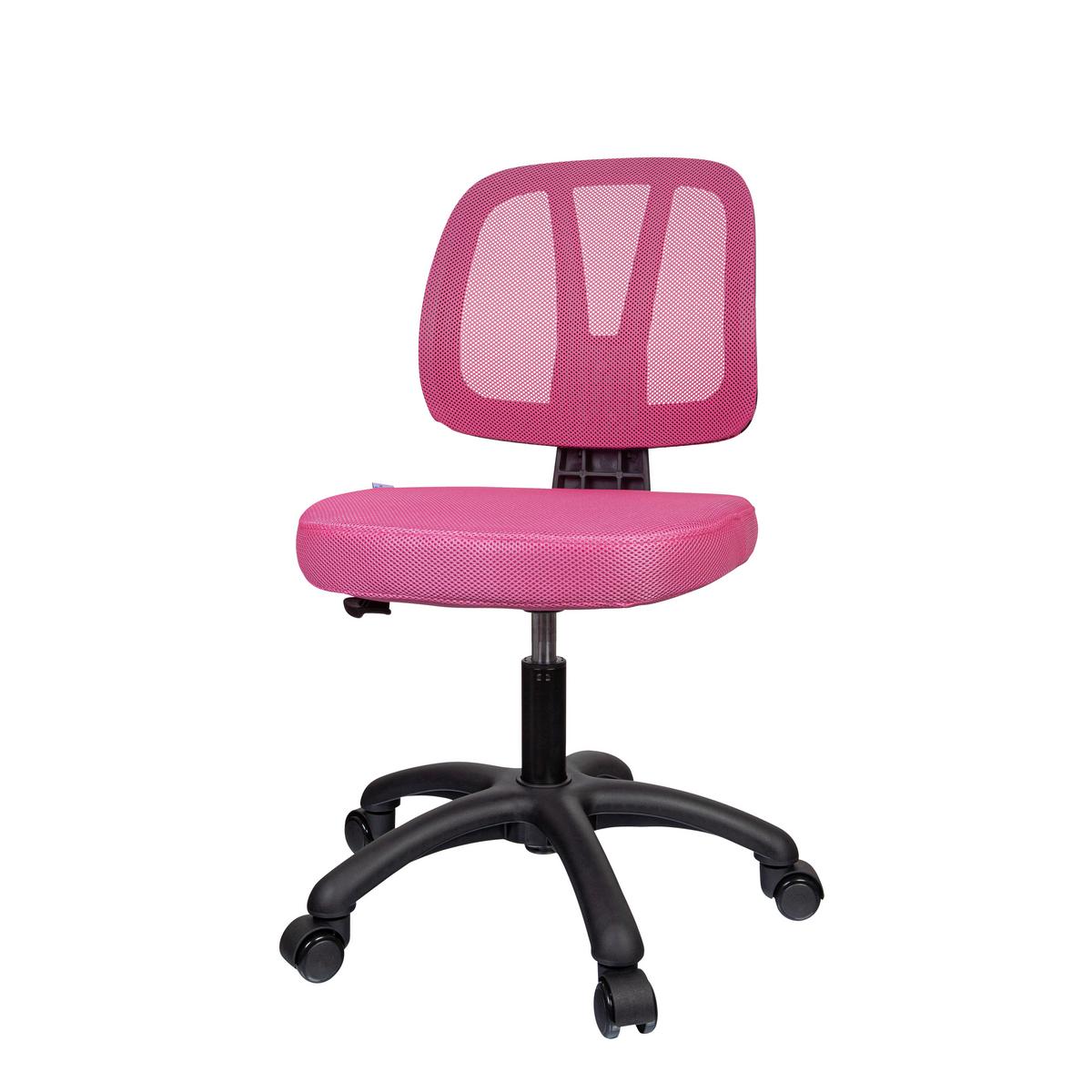 Otroški Vrtljivi Stol Kid Yu 200, Roza - roza, Basics, umetna masa/tekstil (46/84/51cm) - MID.YOU