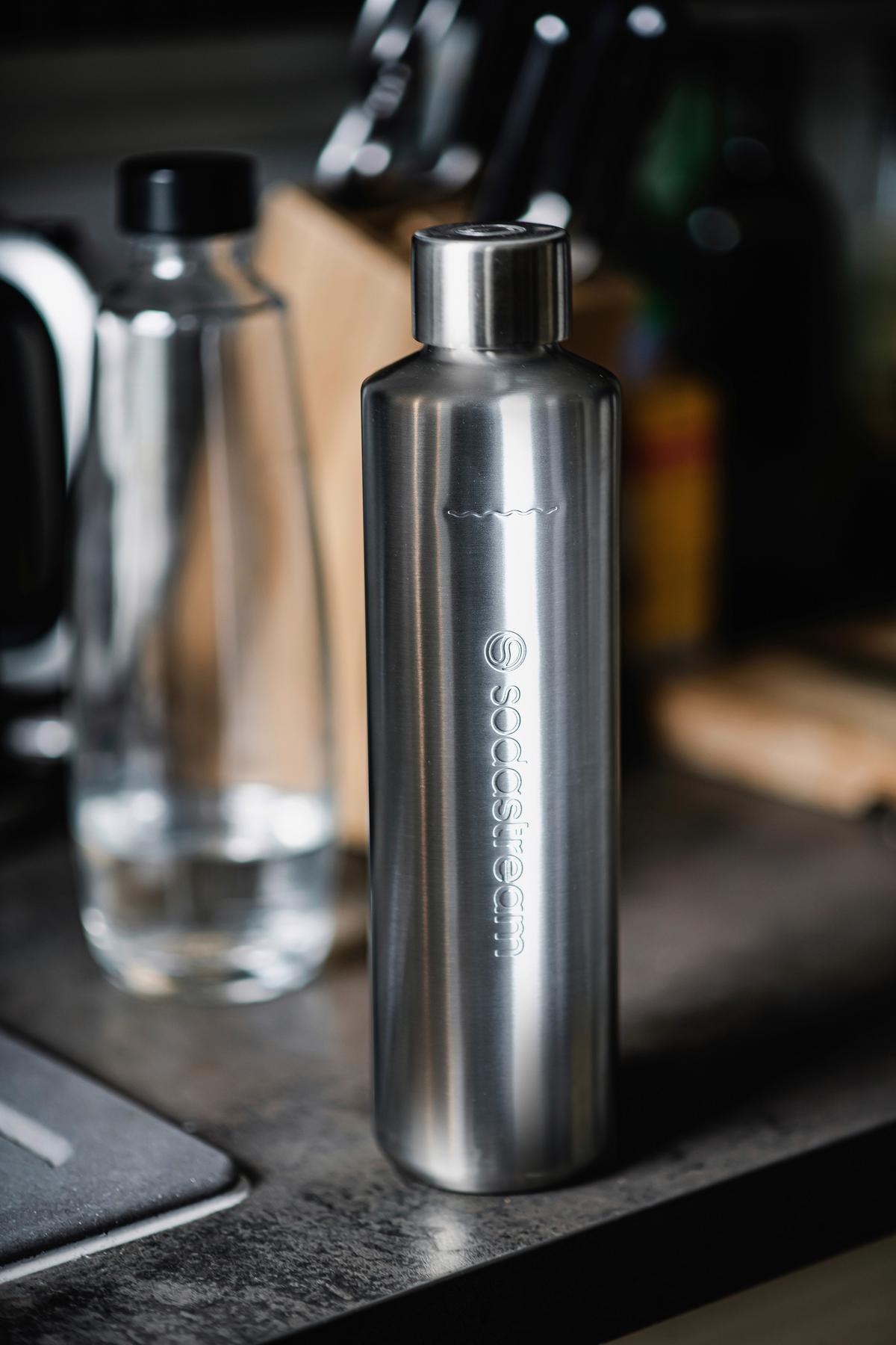 SATURATOR DUO TITAN - antracytowy, Basics, tworzywo sztuczne/metal (15.8/44/31cm) - SodaStream