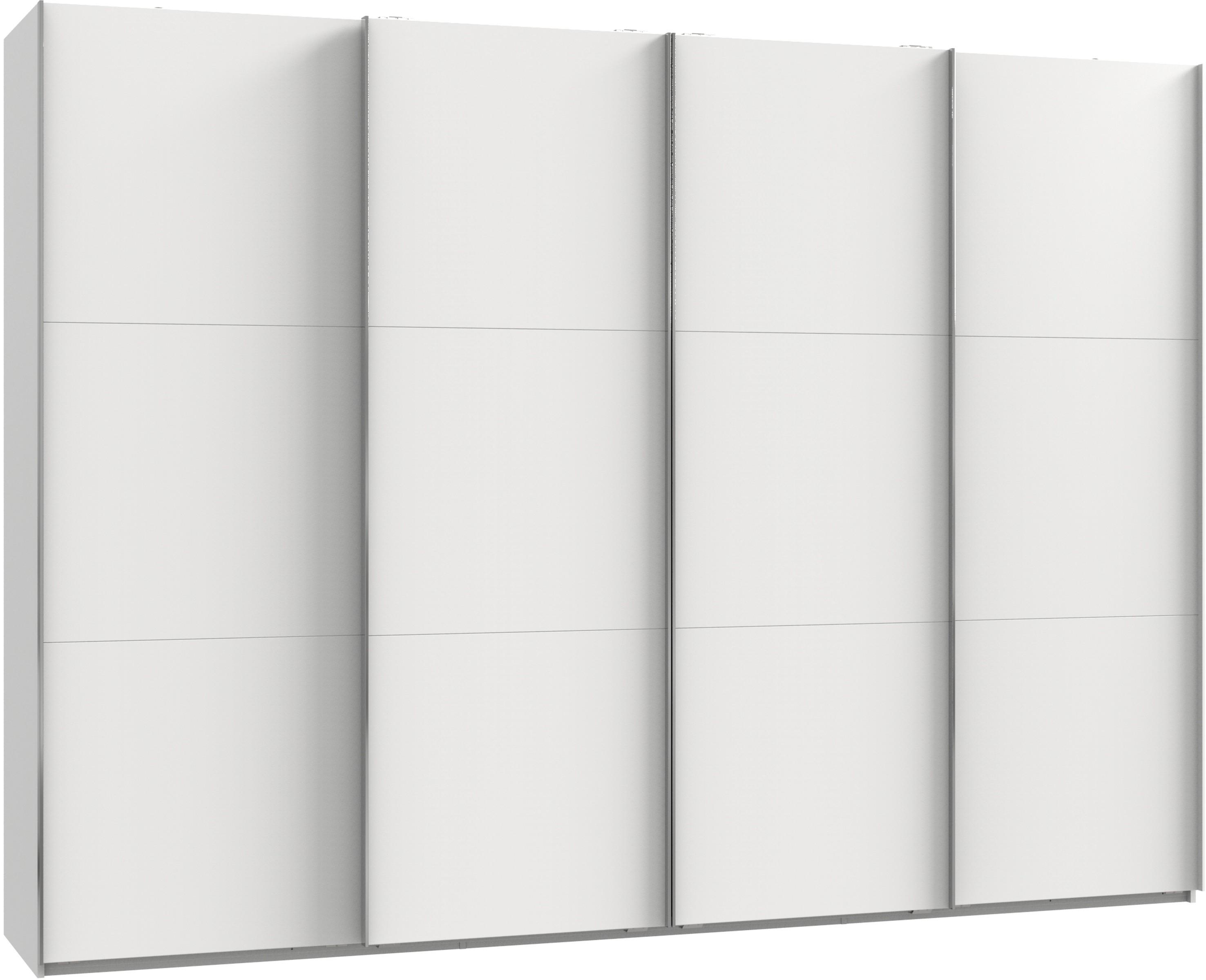 Ormar S Kliznim Vratima Level 36a - bijela/boje kroma, Moderno, drvni materijal (300/216/65cm) - Modern Living