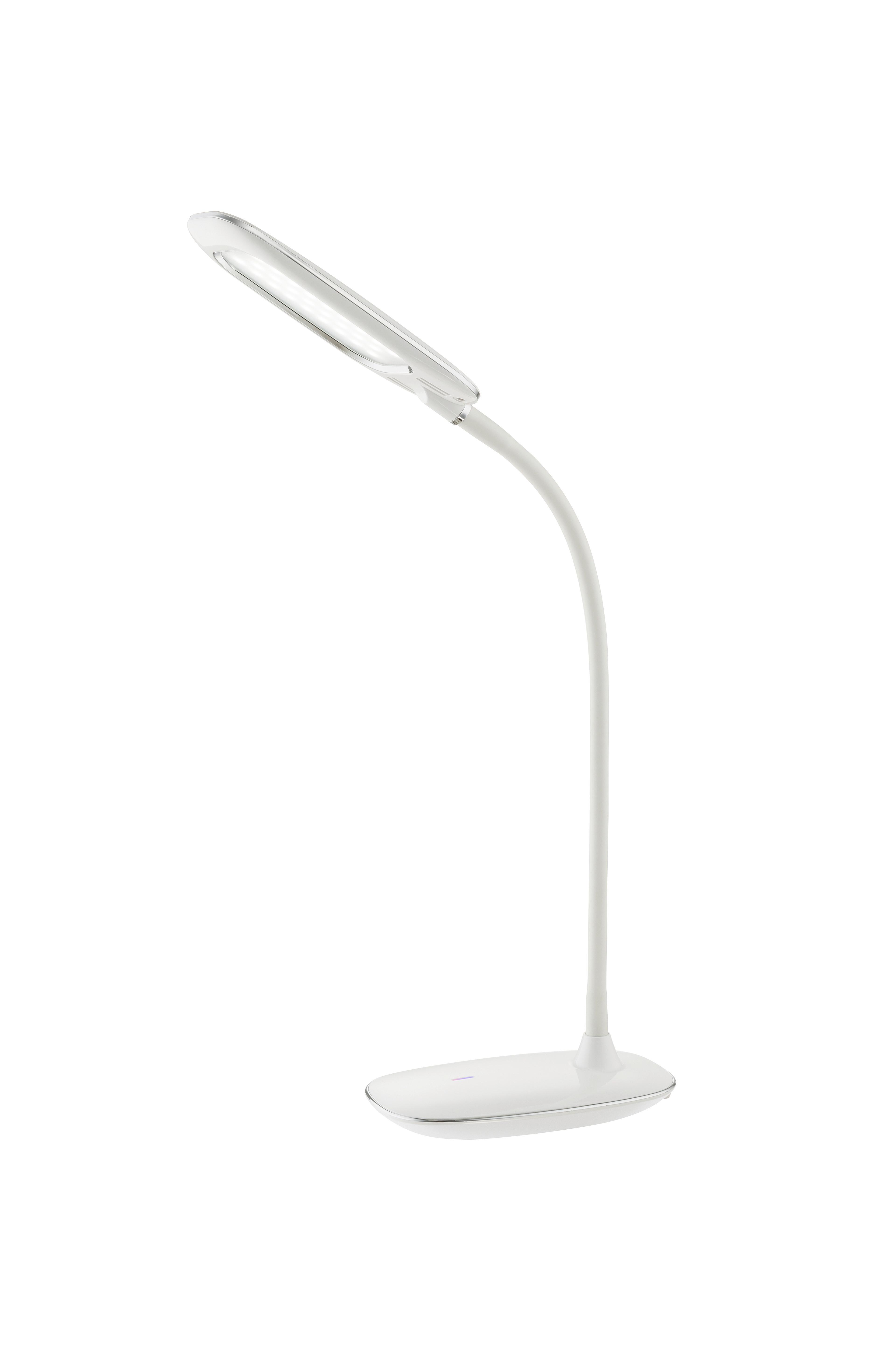 Namizna Led-svetilka Minea, S Sijalko - Design, kovina/umetna masa (29/9,3/56cm) - Globo