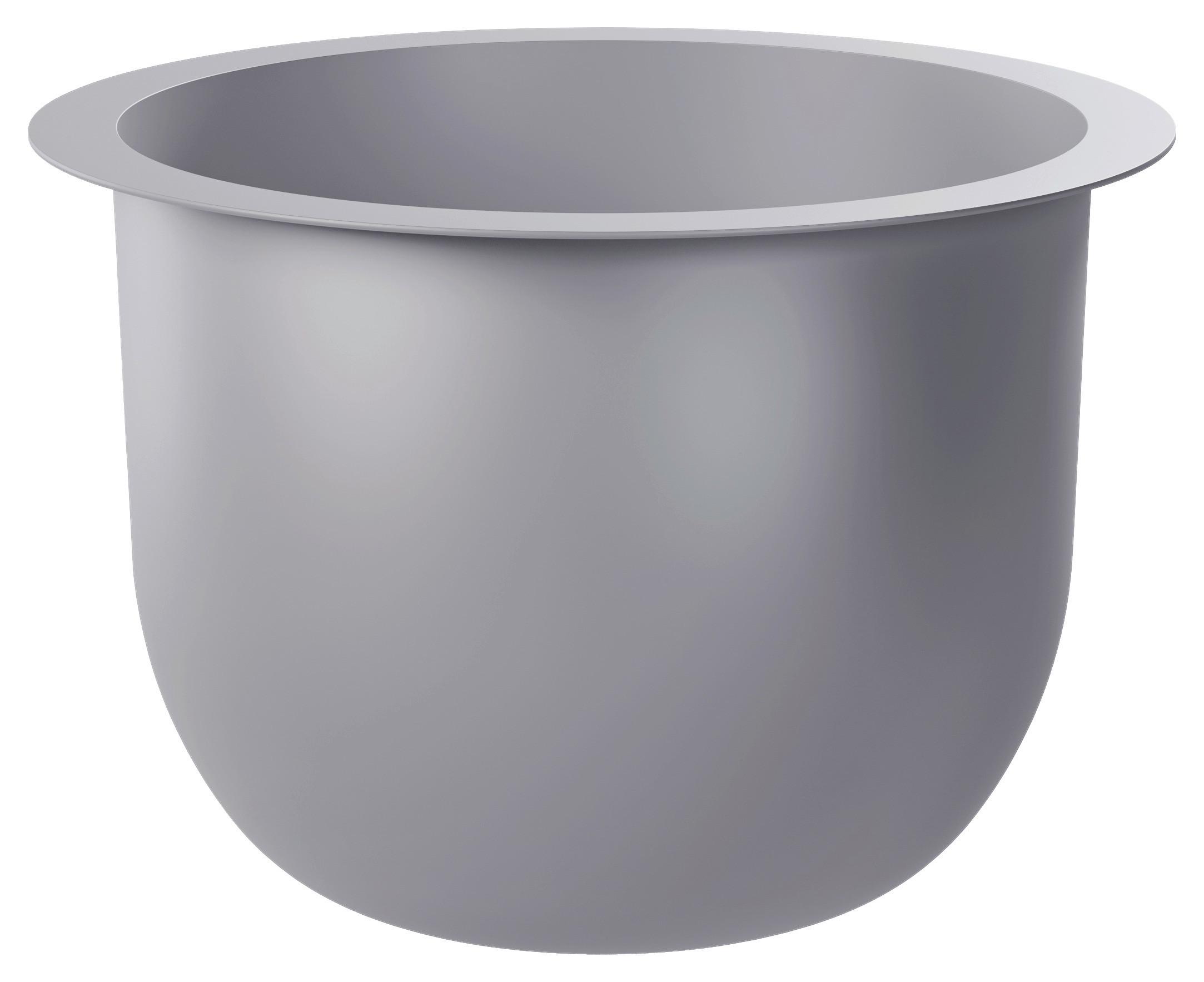 Übertopf Multivario Grau - Grau, MODERN, Kunststoff (29,5cm)