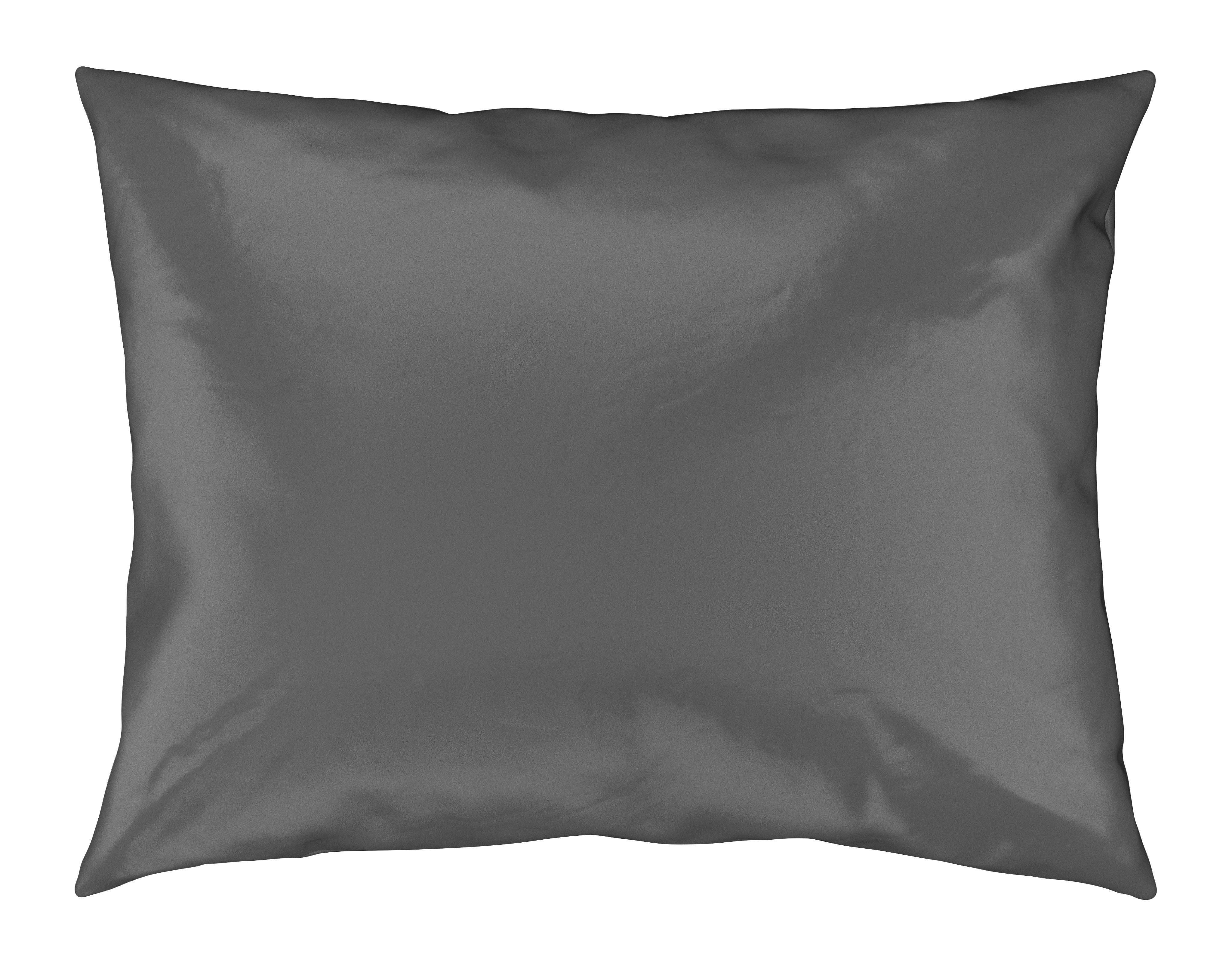 Kissenhülle Alex Uni in Schieferfarben ca. 40x60cm - Schieferfarben, MODERN, Textil (40/60cm) - Premium Living