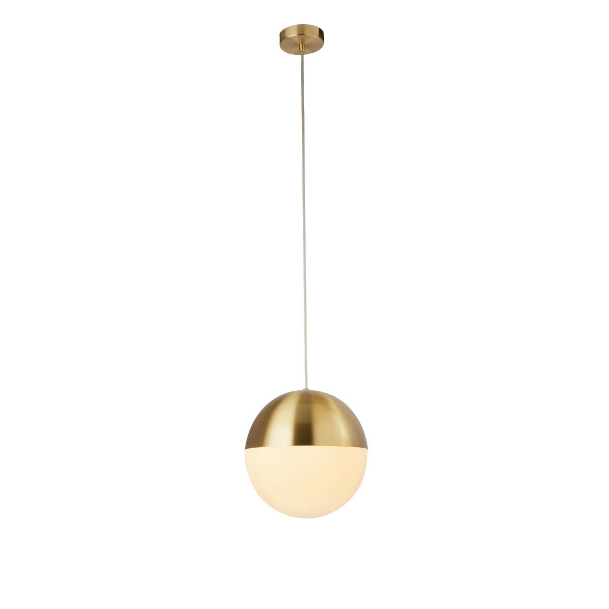 Függőlámpa Endor 24181sb - sárgarézszínű, Design, üveg/fém (25/150cm)