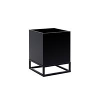 Blumenständer Schwarz - Schwarz, Basics, Metall (32/32/40cm)