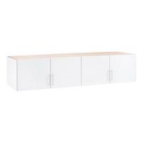 Nastavek Za Omaro Click, Bela - bela/barve aluminija, Konvencionalno, umetna masa/leseni material (179/40/58cm) - Mömax