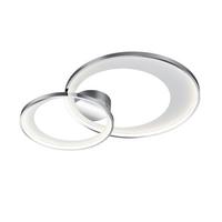 LAMPA SUFITOWA LED 673810206 GRANADA - kolor chromowy, Design, tworzywo sztuczne/metal (59/8,5/43cm) - Trio Leuchten