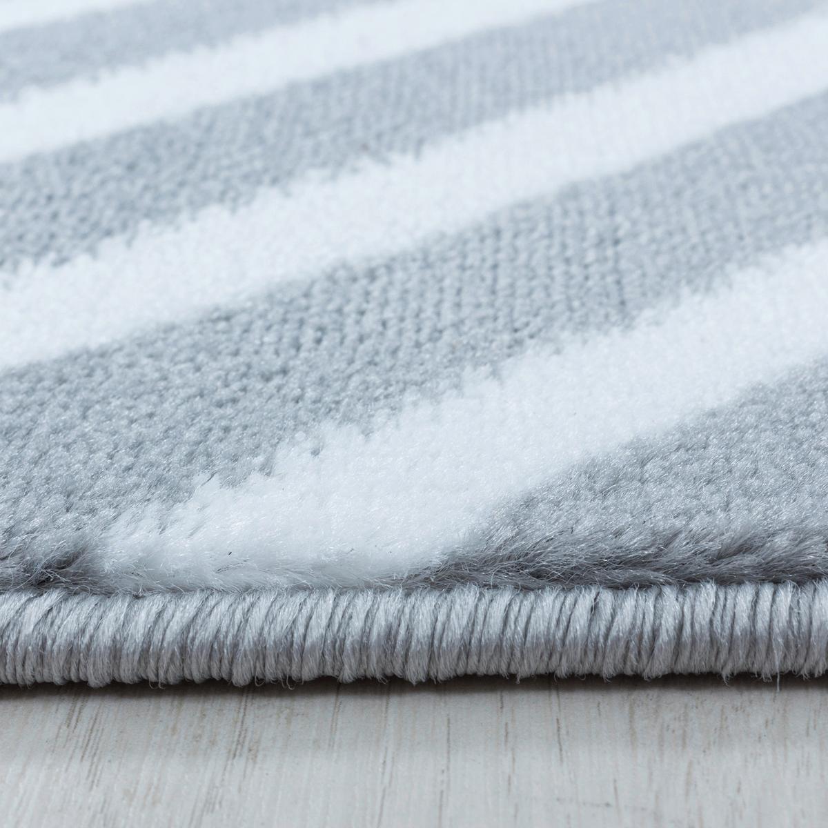 Webteppich Costa Grau ca. 200x290cm - Grau, Design, Textil (200/290cm)