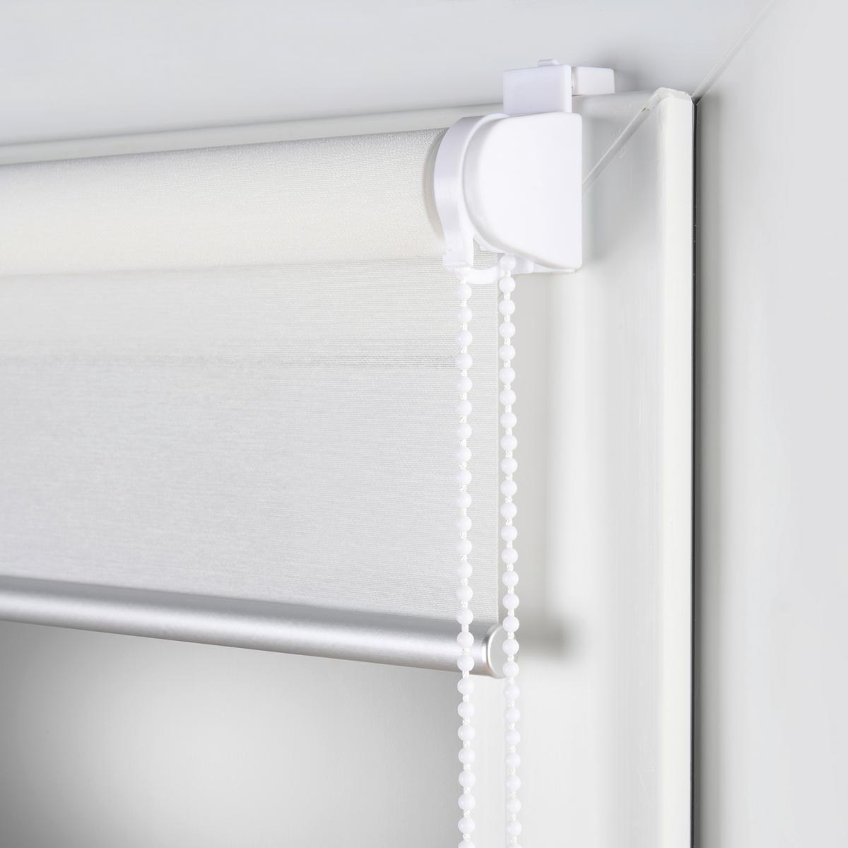 Rollo Nova Weiss ca. 100x150cm - Weiss, Modern, Kunststoff (100/150cm) - Premium Living