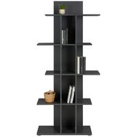 Regal in Anthrazit - Anthrazit, Modern, Holzwerkstoff (81/177/29.7cm) - Mömax