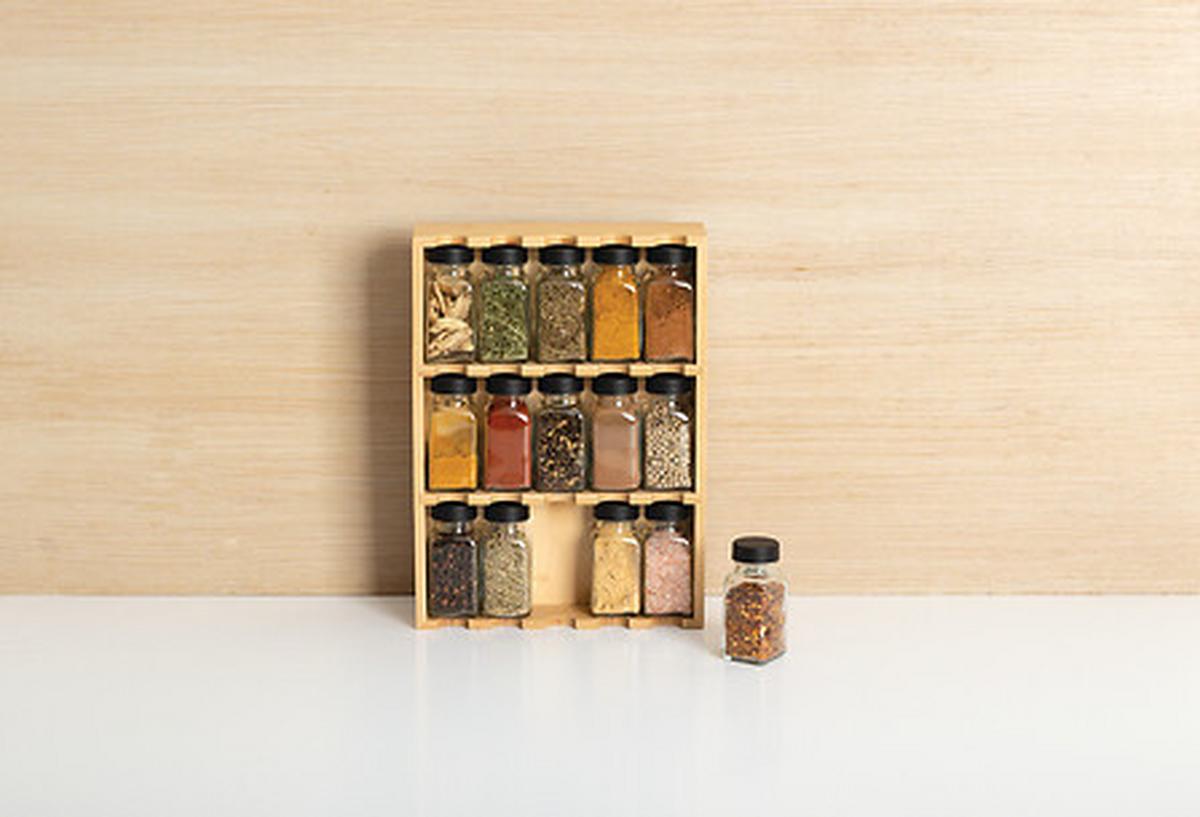 Set borcane pentru condimente Tiroir - Basics (22,6/6,1/31,3cm)