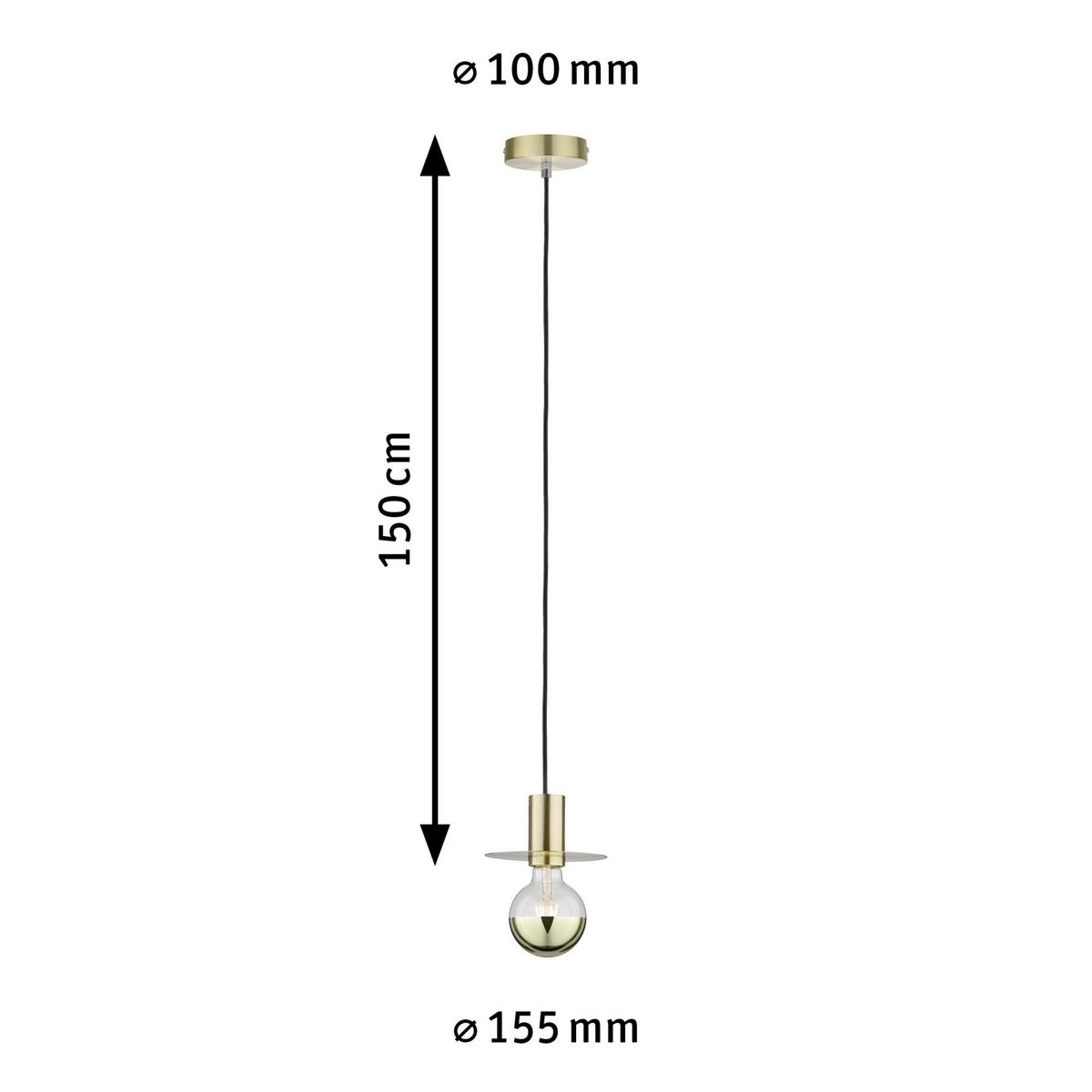 Hängeleuchte Stian max. 60 Watt - Design (15,5cm) - Paulmann