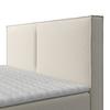 BOXBETT IMOLA - noir/crème, MODERN, textile/matière synthétique (180/200cm) - Bessagi Home