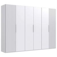 DULAP USI ROTATIVE ANDORRA - alb, Modern, material pe bază de lemn (300/216/58cm) - Modern Living