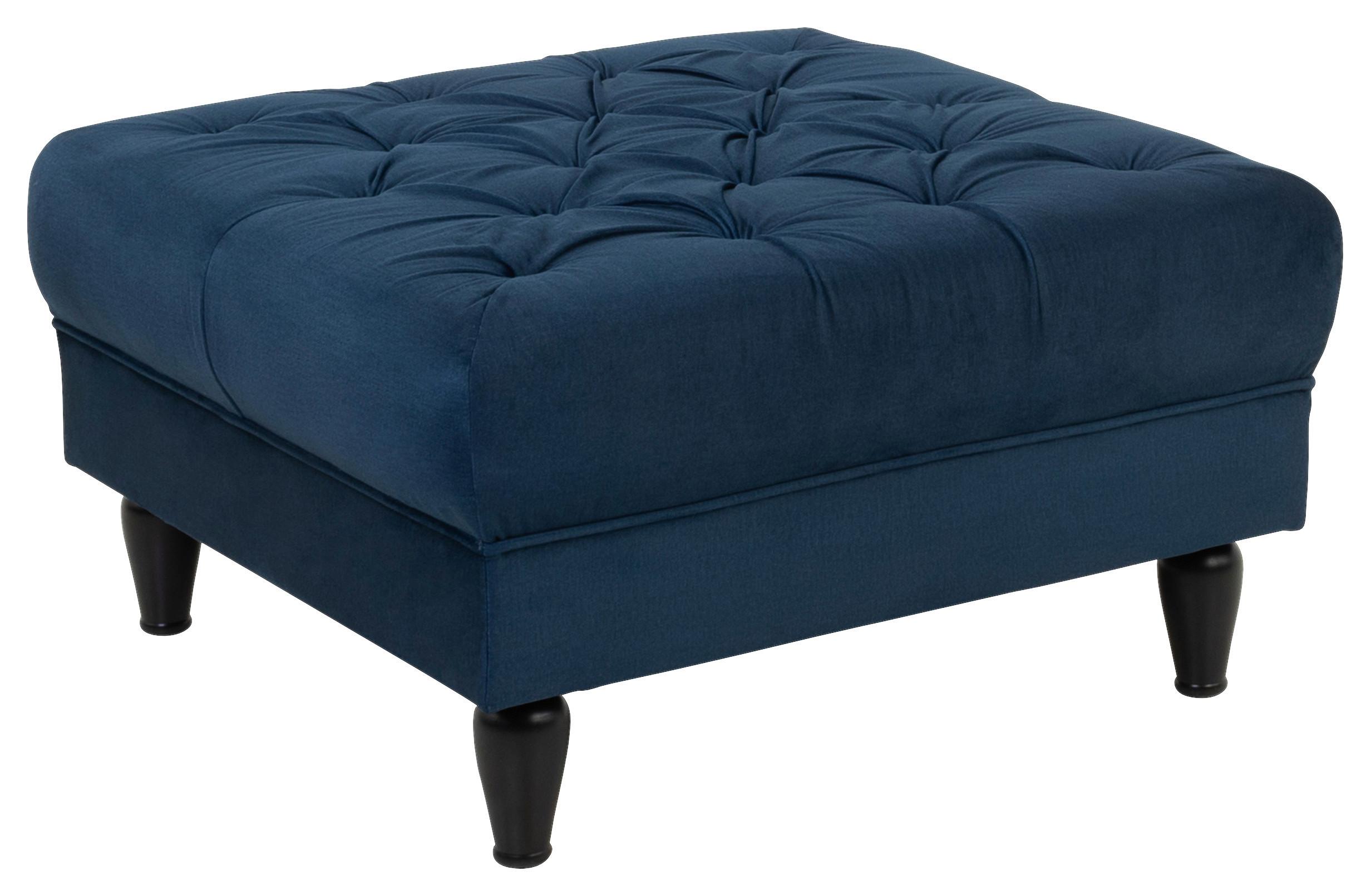 TABURET CUPIDO - albastru închis, Design, textil (82/44/82cm) - Mömax