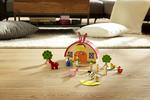 Spielkoffer Bauernhof aus Holz, 16-teilig - Multicolor, Basics, Holz/Textil (24,3/11,6/17cm) - Based