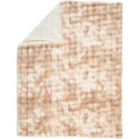 KOC FUTRZANY PIEDRA - beżowy/kolor naturalny, tkanina (150/200cm) - Novel