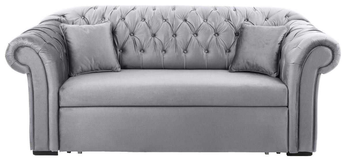 CANAPEA EXTENSIBILĂ CUPIDO - gri, Design, textil (213/86/99cm) - Mömax