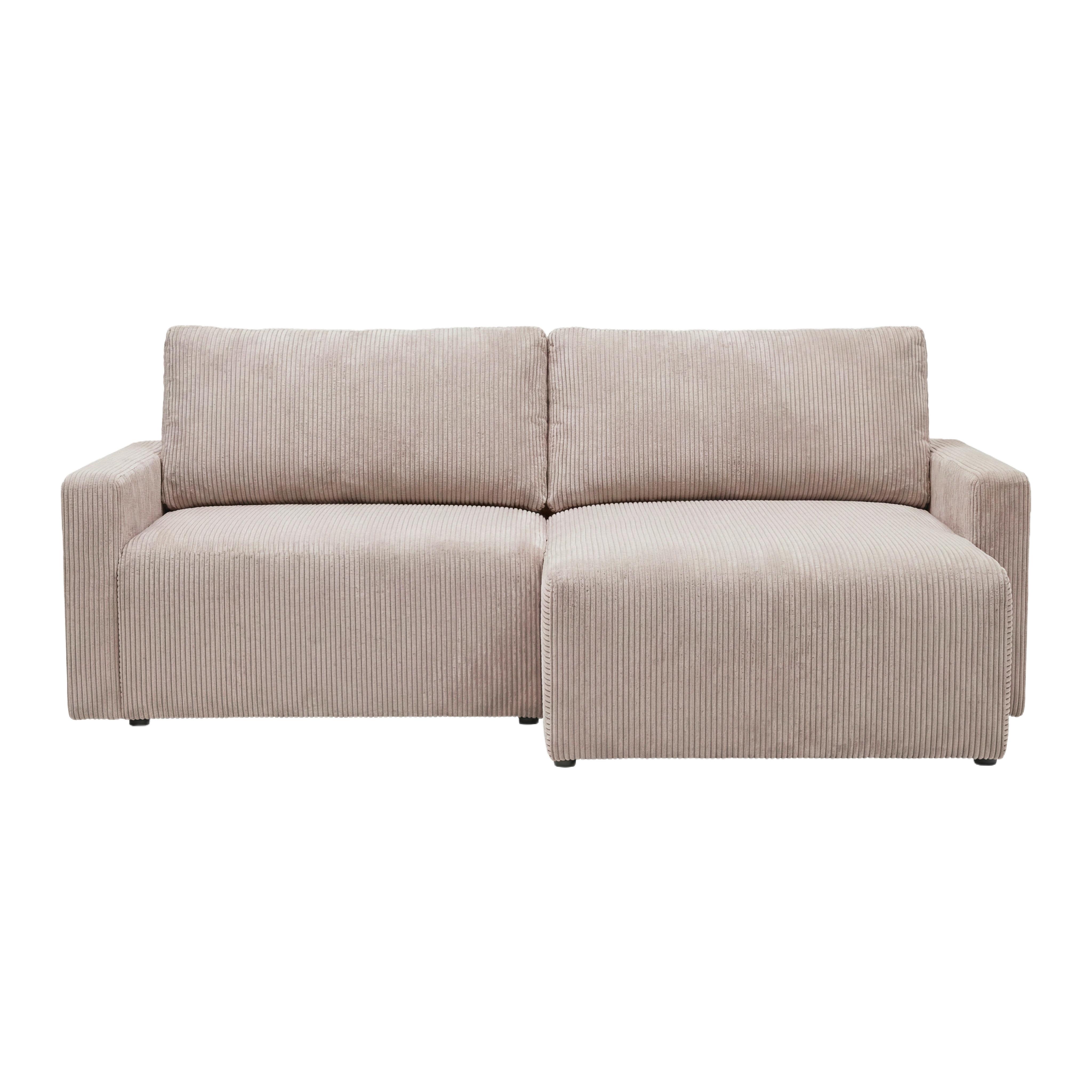 Coltar DAVE -BEST PRICE - roz, Modern, textil (227/146cm) - Best Price