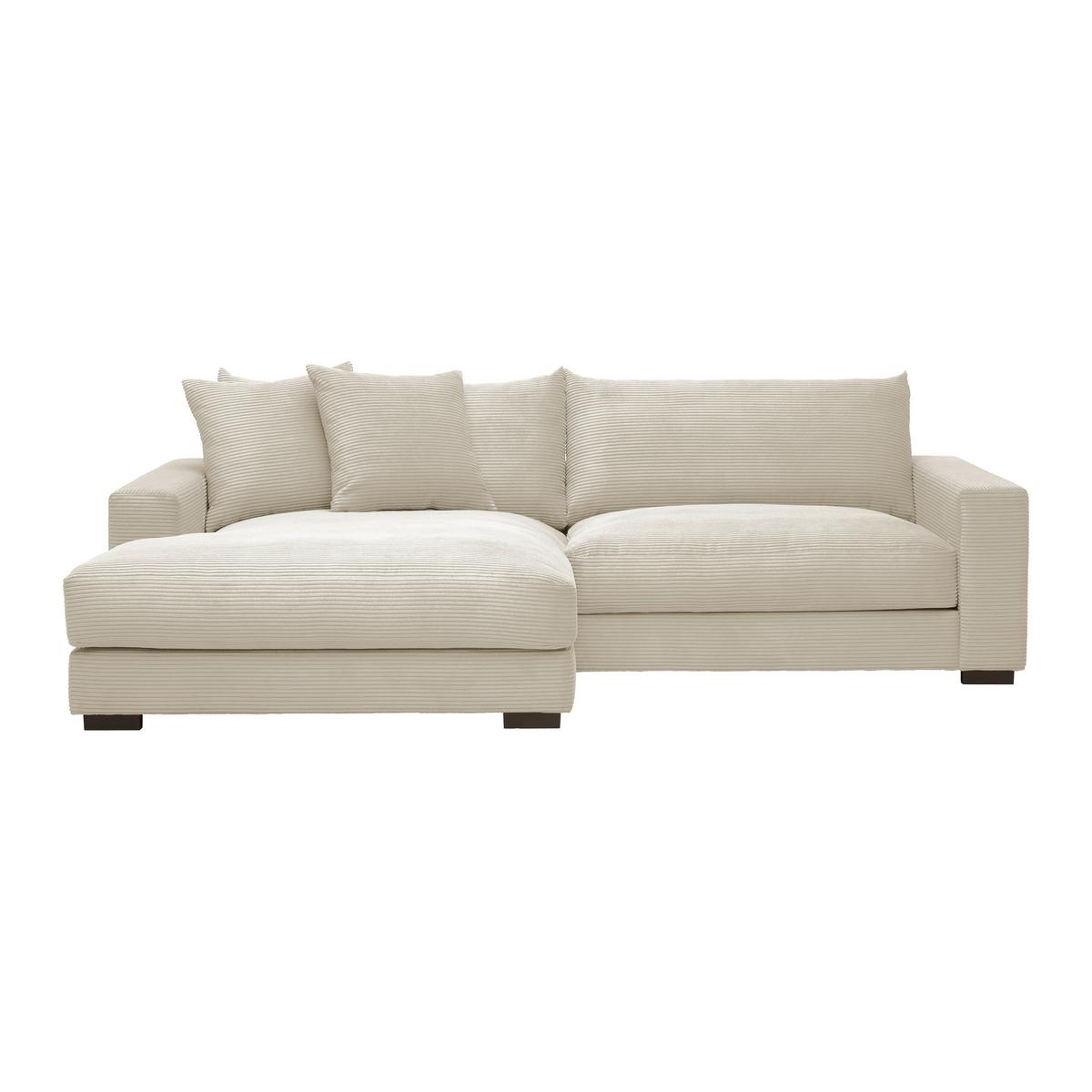 Kutna Garnitura Pedro - krem, Moderno, tekstil (180/83/265cm) - Mömax