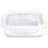 MATBEHÅLLARE FRESH - 0,85L - klar, glas/plast (20,6/15,8/7,5cm) - Mömax