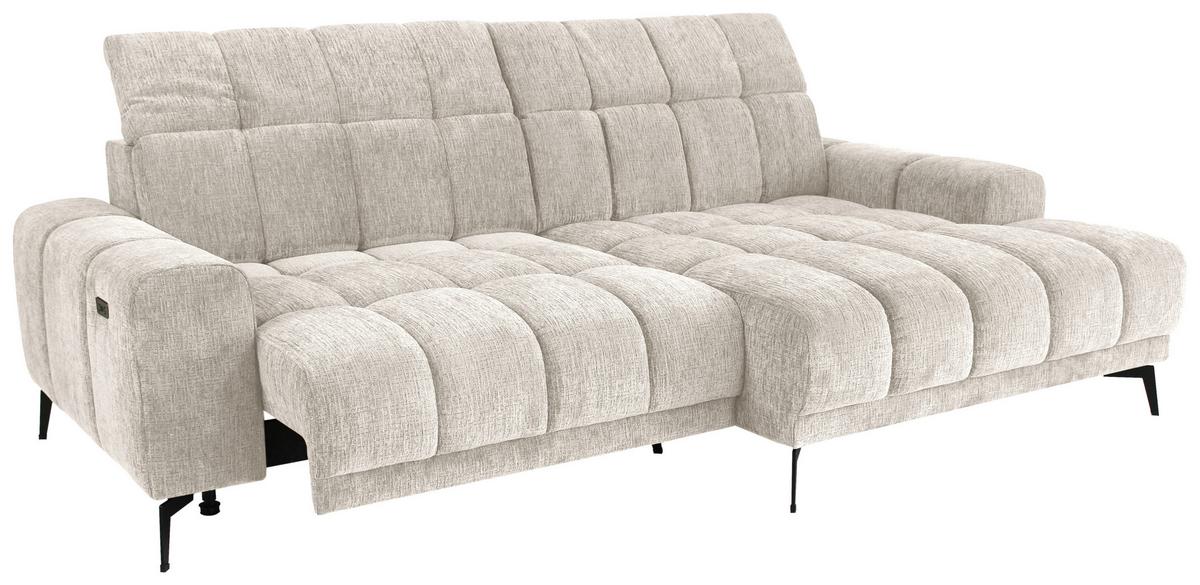 Coltar LAYA - galben muștar/crem, Modern, textil (250/155cm) - Premium Living