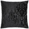 Okrasna Blazina Velvet Ornament - črna, Romantika, tekstil (45/45cm) - Modern Living
