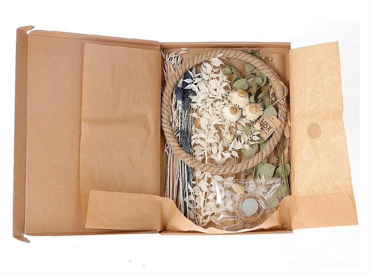 WIANEK Z SUSZONYCH KWIATÓW 312214000 - Trend, materiały naturalne (26cm)