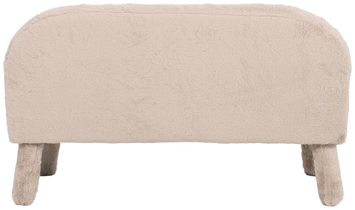 Kindersitzbank Corto Beige - Beige, MODERN, Holz/Textil (80/48/45cm) - Mömax
