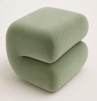 Ülőke Zöld Deho - zöld, Modern, faalapú anyag/textil (38/41cm)