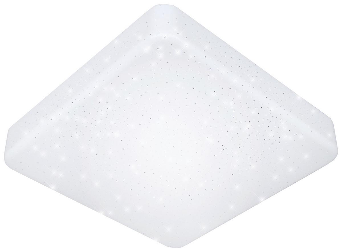 Stropna Svetilka Starlight, Kvadratna, 24 W - bela, Konvencionalno, umetna masa (36,5/9,5cm) - Mömax