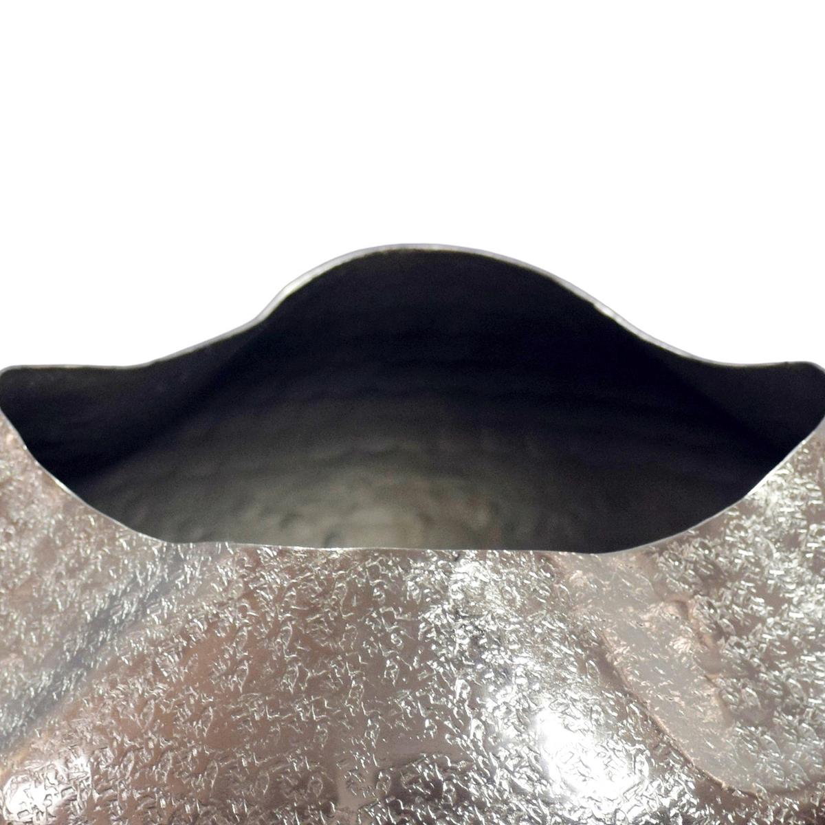 Vase Wl7.550 - Silberfarben, Design, Metall (30/21cm) - MID.YOU