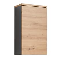 Oberschrank Memphis Grau/Eiche Artisan - Eiche Artisan/Grau, MODERN, Holzwerkstoff (40/70/23cm) - Mömax