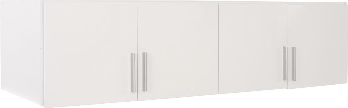 Nastavak Ormara Celle - bijela/bijela visoki sjaj, Moderno, drvo/plastika (181/40/54cm) - Modern Living