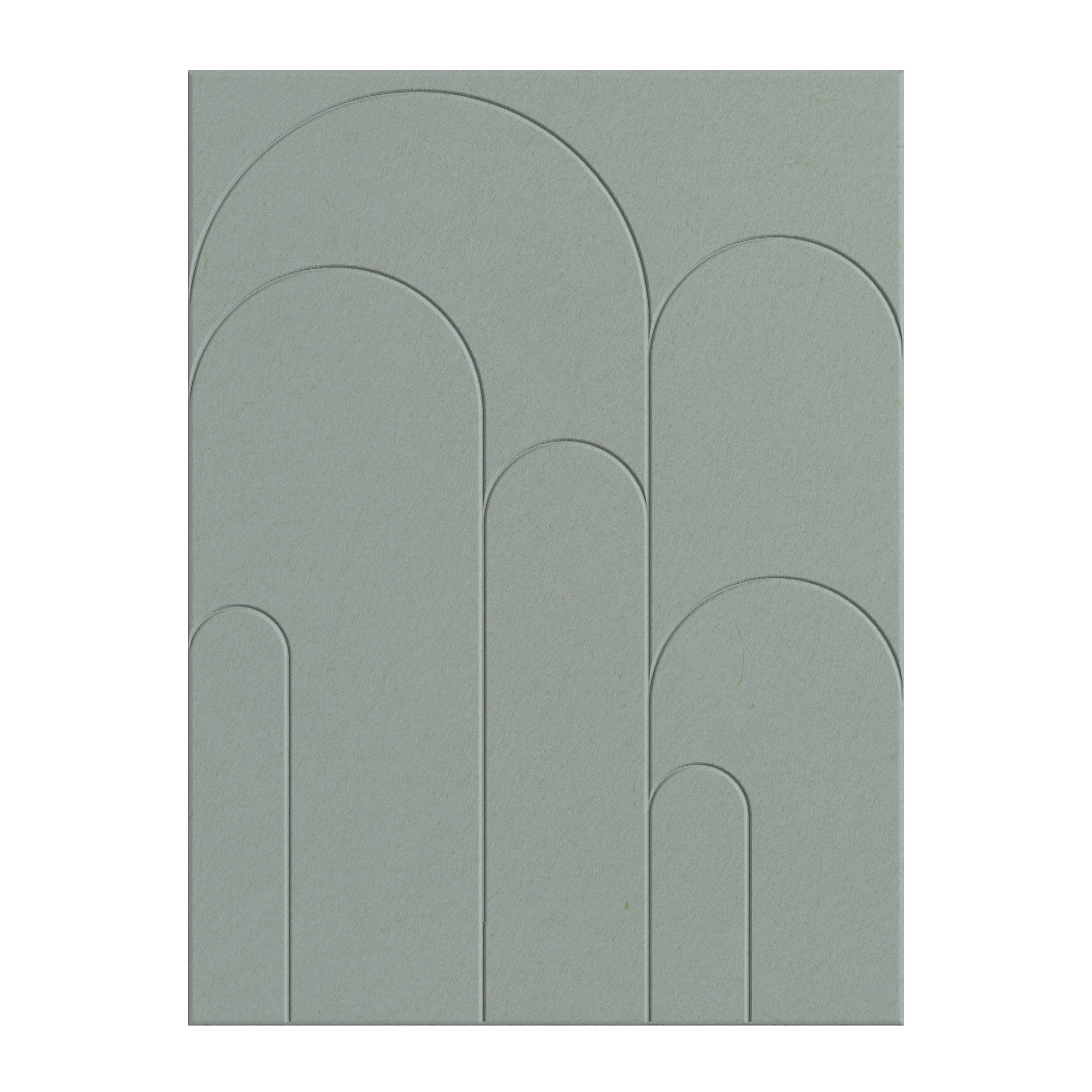 AKUSTIKPANEL MILLA - ljusgrön, textil (120/90cm) - Mömax