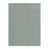 AKUSTIKPANEL MILLA - ljusgrön, textil (120/90cm) - Mömax
