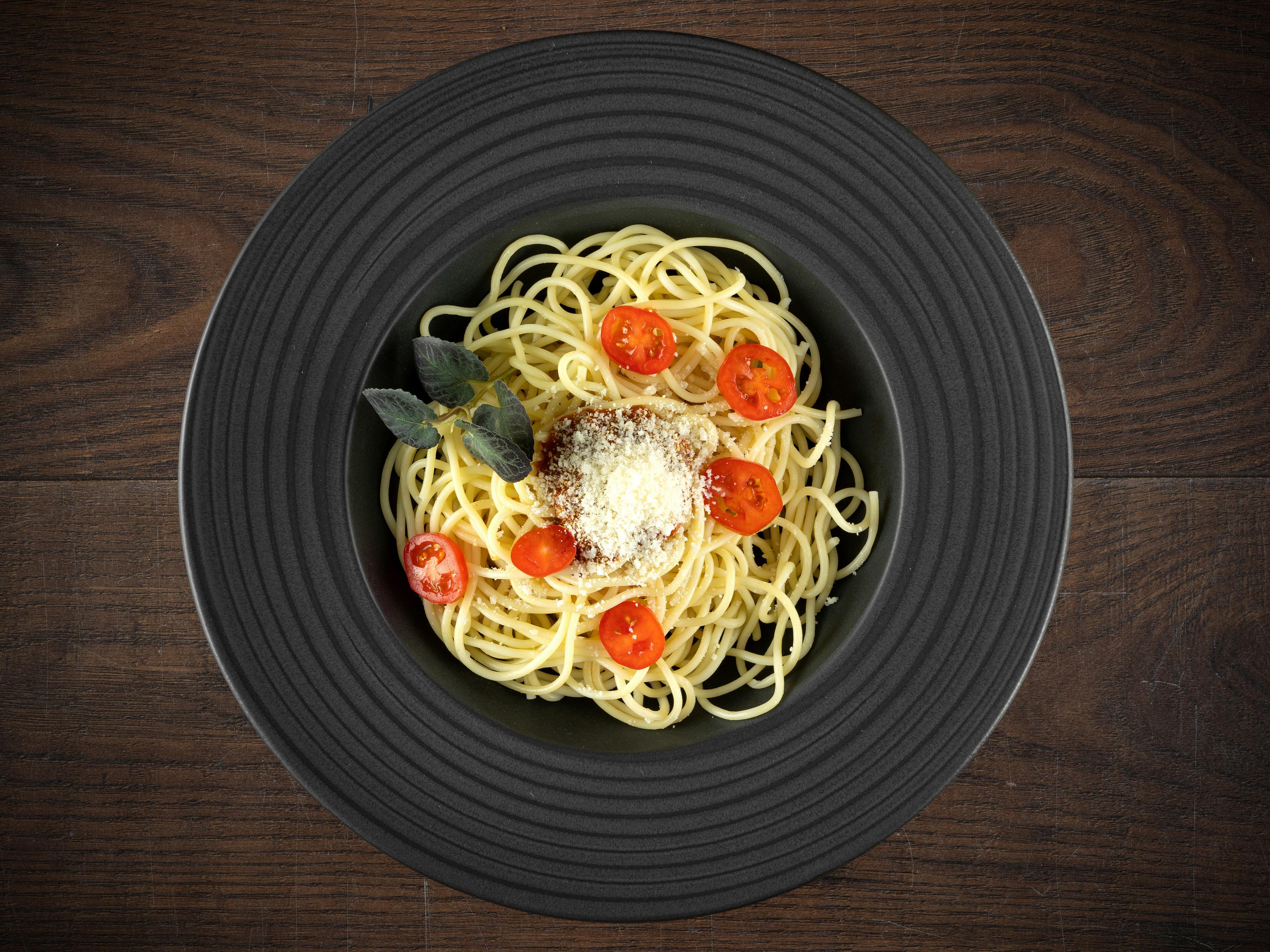 Set Krožnikov Za Testenine Lava Stone Black, 2-Delni - črna, Trend, keramika (27cm) - Creatable